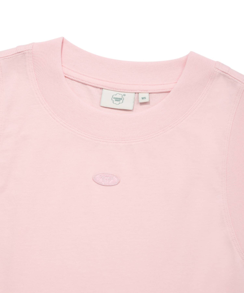 COVERNAT WOMAN（カバーナットウーマン）の「ウィメンズクロップリブスリーブレスピンク（Tシャツ/カットソー・レディース・その他・WM/WS）」の7枚目の写真