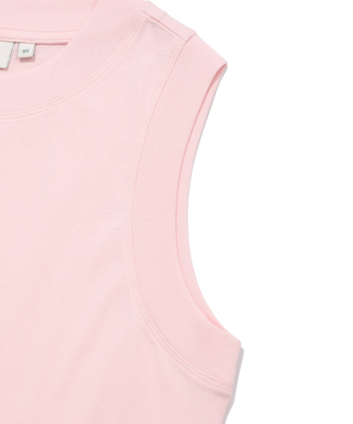 COVERNAT WOMAN（カバーナットウーマン）の「ウィメンズクロップリブスリーブレスピンク（Tシャツ/カットソー・レディース・その他・WM/WS）」の3枚目の写真