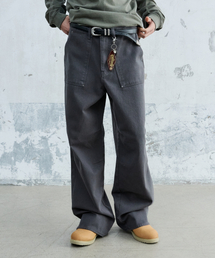 MAISON MINED（メゾンミネド）の「PIN-TUCK WASHED COTTON PANTS CHARCOAL（その他パンツ）」