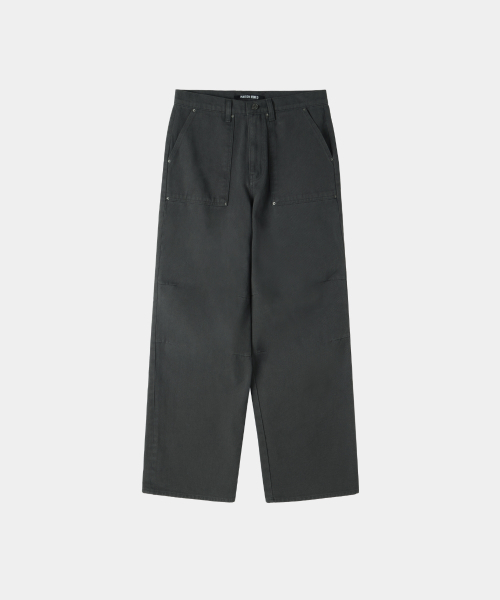 MAISON MINED（メゾンミネド）の「PIN-TUCK WASHED COTTON PANTS CHARCOAL（その他パンツ・メンズ・その他・SMALL/MEDIUM/LARGE）」の7枚目の写真