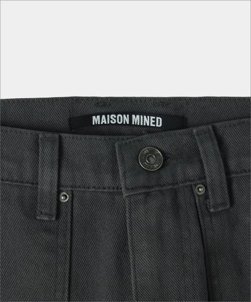 MAISON MINED（メゾンミネド）の「PIN-TUCK WASHED COTTON PANTS CHARCOAL（その他パンツ・メンズ・その他・SMALL/MEDIUM/LARGE）」の9枚目の写真
