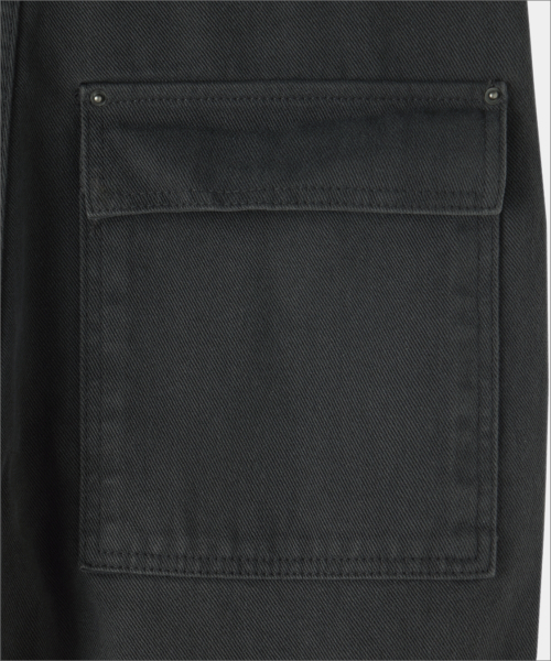 MAISON MINED（メゾンミネド）の「PIN-TUCK WASHED COTTON PANTS CHARCOAL（その他パンツ・メンズ・その他・SMALL/MEDIUM/LARGE）」の3枚目の写真
