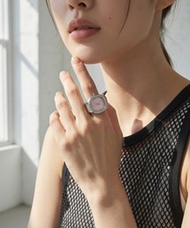 Burner（バーナー）の「【lux sea jewelry（ラックス・シー・ジュエリー）】時計指輪　ring watch lux-ring-9-6【RBTS】（リング）」