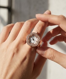 Burner（バーナー）の「【lux sea jewelry（ラックス・シー・ジュエリー）】時計指輪　ring watch lux-ring-9-6【RBTS】（リング）」