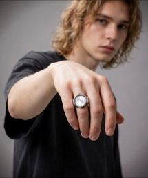 Burner（バーナー）の「【lux sea jewelry（ラックス・シー・ジュエリー）】時計指輪　ring watch lux-ring-9-6（リング）」