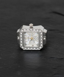 Burner（バーナー）の「【lux sea jewelry（ラックス・シー・ジュエリー）】時計指輪　ring watch lux-ring-9-6【RBTS】（リング）」
