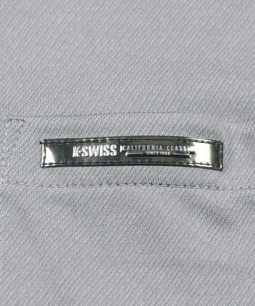 K-SWISS（ケースイス）の「【K-SWISS/ケースイス】デニムジャージ半袖Tシャツ/ポケT 杢調 吸汗速乾 クルーネック カジュアル 春夏（Tシャツ/カットソー・メンズ・ブラック/グレー/ネイビー・X-LARGE/LARGE/MEDIUM）」の15枚目の写真