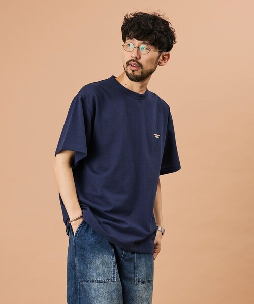 NANGA（ナンガ）の「NANGA/ナンガ エコハイブリッド ボックスロゴ エンブロイダリーTシャツ / ECO HYBRID BOX LOGO EMBROIDERY TEE（Tシャツ/カットソー・メンズ・グレー/ホワイト/ブラック/インディゴブルー・X-LARGE/MEDIUM/LARGE）」の22枚目の写真
