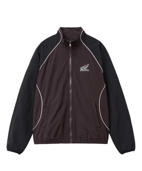 PHYPS MOTORCYCLE（フィップスモーターサイクル）の「Nylon Vintage Color Block Track Jacket Red（ナイロンジャケット・レディース・その他・SMALL/MEDIUM/LARGE/X-LARGE）」の2枚目の写真