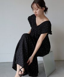 COLONY 2139（コロニートゥーワンスリーナイン）の「バックリボンシャーリングワンピース（ワンピース）」