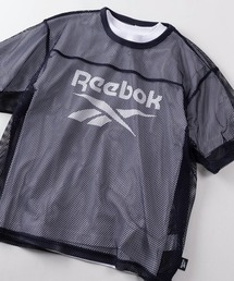 【77】【Reebok／リーボック】ブランドロゴ メッシュ Tシャツ