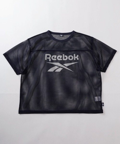 Reebok（リーボック）の「【77】【Reebok／リーボック】ブランドロゴ メッシュ Tシャツ（Tシャツ/カットソー・メンズ・グレー/ネイビー/ブラック・L/M）」の4枚目の写真