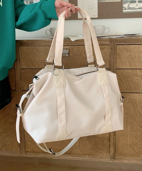 WESTBOY（ウエストボーイ）の「ビッグシルエット 2WAY  ショルダーバッグ WO26S14BG01（ショルダーバッグ・メンズ・ブラウン/ホワイト/ブラック・FREE）」の13枚目の写真