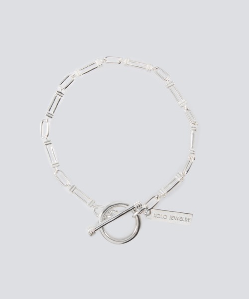 XOLO（ショロ）の「【WEB先行予約】[XOLO JEWELRY/ショロジュエリー] LANTERN LINK シルバーブレスレット 3MM（ブレスレット・メンズ・シルバー・19）」の6枚目の写真