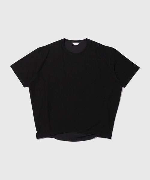 ADAM ET ROPE'(アダムエロペ)の「【MINUS】オーバーサイズTシャツ / 接触冷感 / 遮熱 / UVカット / 吸水拡散(Tシャツ/カットソー・メンズ・ネイビー/ホワイト/チャコールグレー/ブラック・L/M)」の3枚目の写真