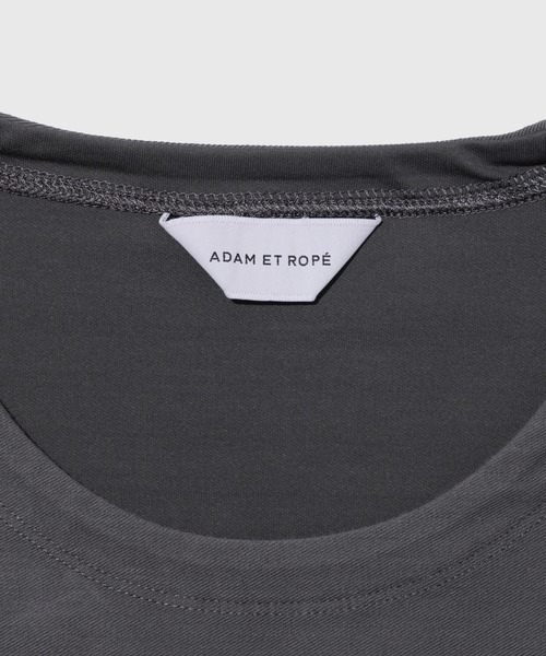 ADAM ET ROPE'(アダムエロペ)の「【MINUS】オーバーサイズTシャツ / 接触冷感 / 遮熱 / UVカット / 吸水拡散(Tシャツ/カットソー・メンズ・ネイビー/ホワイト/チャコールグレー/ブラック・L/M)」の15枚目の写真