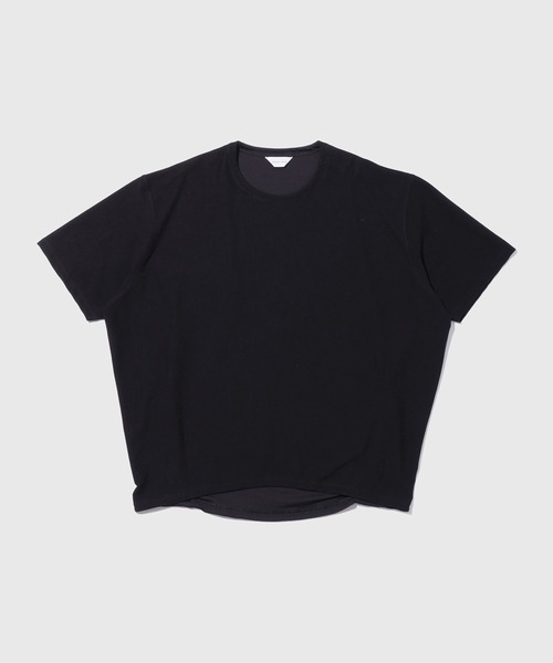 ADAM ET ROPE'(アダムエロペ)の「【MINUS】オーバーサイズTシャツ / 接触冷感 / 遮熱 / UVカット / 吸水拡散(Tシャツ/カットソー・メンズ・ネイビー/ホワイト/チャコールグレー/ブラック・L/M)」の6枚目の写真