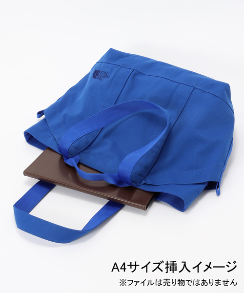 THE NORTH FACE（ザノースフェイス）の「THE NORTH FACE/  ザ ノースフェイス Sunny side tote（トートバッグ・レディース・アイボリー/ブルー系その他・FREE）」の6枚目の写真