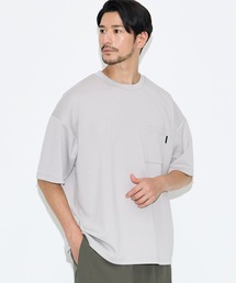 coca（coca）（コカ）の「＼速乾・UVカット／ライトソフトジャージーポケット付きワイド半袖Tシャツ（Tシャツ/カットソー）」