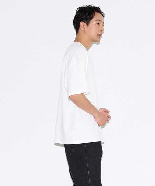 coca(coca)(コカ)の「\速乾・UVカット/ライトソフトジャージーポケット付きワイド半袖Tシャツ(Tシャツ/カットソー・メンズ・ホワイト/ネイビー/ライトグリーン/ライトグレー・L/XL/M)」の22枚目の写真