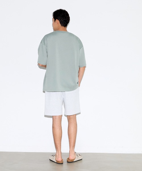 coca(coca)(コカ)の「\速乾・UVカット/ライトソフトジャージーポケット付きワイド半袖Tシャツ(Tシャツ/カットソー・メンズ・ホワイト/ネイビー/ライトグリーン/ライトグレー・L/XL/M)」の5枚目の写真
