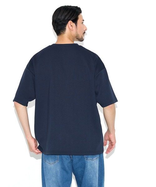 coca(coca)(コカ)の「\速乾・UVカット/ライトソフトジャージーポケット付きワイド半袖Tシャツ(Tシャツ/カットソー・メンズ・ホワイト/ネイビー/ライトグリーン/ライトグレー・L/XL/M)」の9枚目の写真