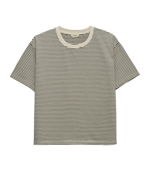 THEN OUR(デンアワー)の「ピグメントストライプクロップ半袖Tシャツ(クリーム)(Tシャツ/カットソー・メンズ・その他・X-LARGE/LARGE/MEDIUM)」の8枚目の写真