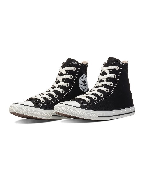 CONVERSE(コンバース)の「CONVERSE ALL STAR POINTEDTOE HI(コンバース オールスター ポインテッドトウ HI)(スニーカー・メンズ・ブラック/レッド系・25cm/24.5cm/24cm/23.5cm/23cm)」の1枚目の写真