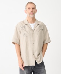 TANAKA（タナカ）の「【TANAKA/タナカ】別注THE SS SHIRT LINEN EMBROIDERY（シャツ/ブラウス）」