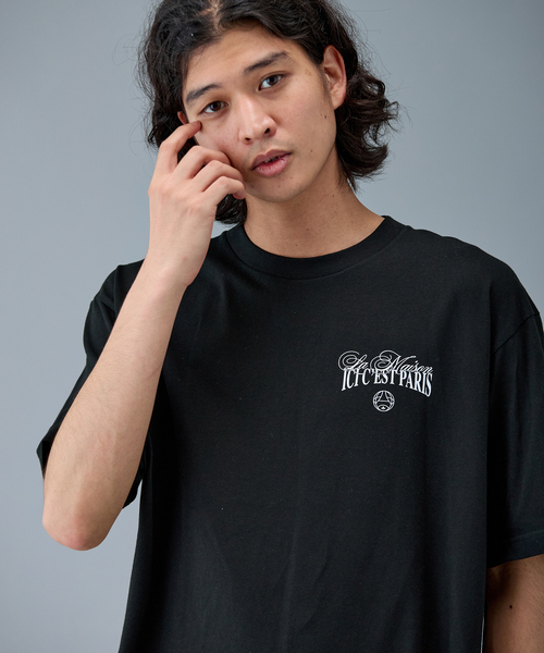 PARIS SAINT-GERMAIN(パリサンジェルマン)の「【Paris Saint-Germain / パリ・サン=ジェルマン】ICP TOKYO TEE Domaine(Tシャツ/カットソー・メンズ・ホワイト/ブラック・MEDIUM/LARGE/X-LARGE)」の4枚目の写真