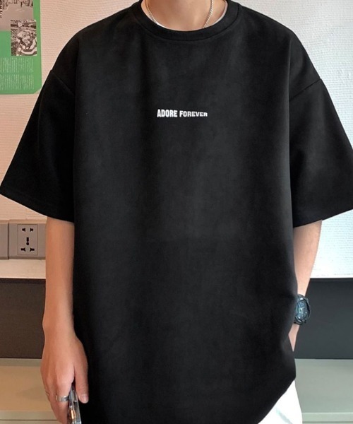 KELVIN(ケルヴァン)の「Center Mark Tee センターマークTシャツ(Tシャツ/カットソー・メンズ・ホワイト/ブラック/グレー・MEDIUM/LARGE)」の1枚目の写真