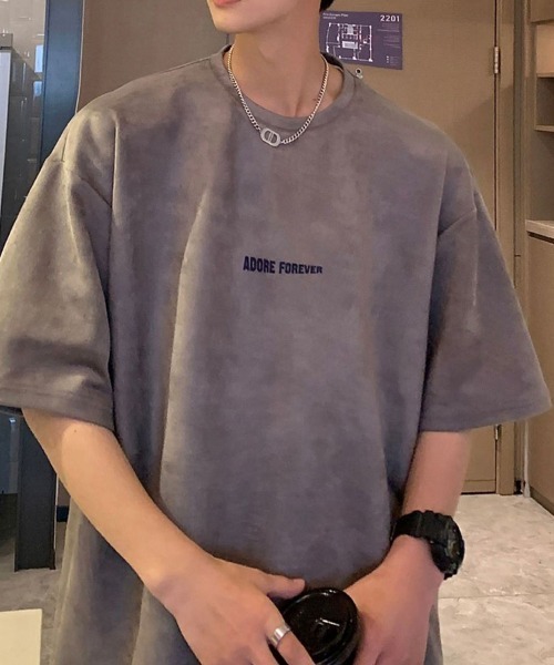 KELVIN(ケルヴァン)の「Center Mark Tee センターマークTシャツ(Tシャツ/カットソー・メンズ・ホワイト/ブラック/グレー・MEDIUM/LARGE)」の8枚目の写真