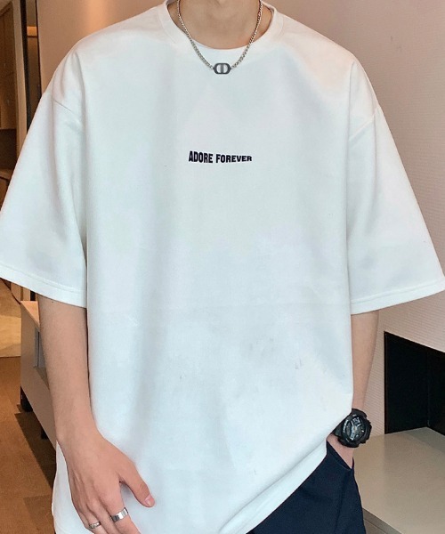 KELVIN(ケルヴァン)の「Center Mark Tee センターマークTシャツ(Tシャツ/カットソー・メンズ・ホワイト/ブラック/グレー・MEDIUM/LARGE)」の12枚目の写真