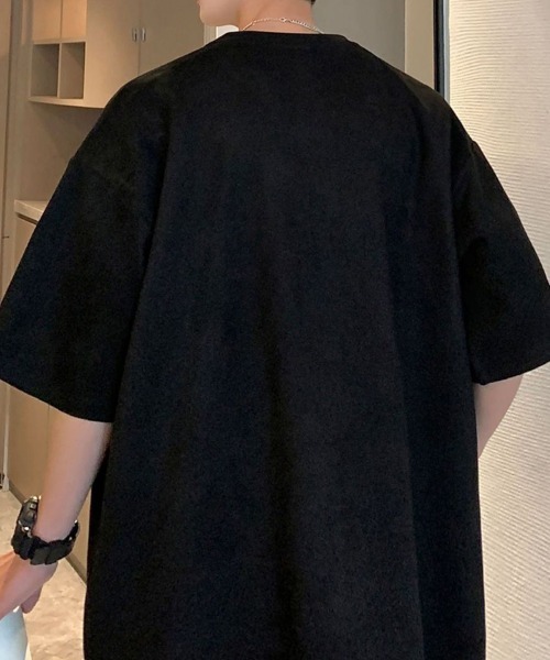 KELVIN(ケルヴァン)の「Center Mark Tee センターマークTシャツ(Tシャツ/カットソー・メンズ・ホワイト/ブラック/グレー・MEDIUM/LARGE)」の15枚目の写真