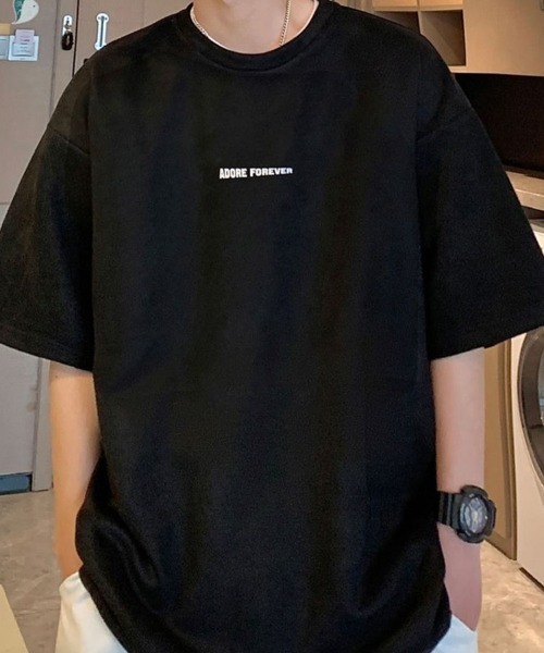 KELVIN(ケルヴァン)の「Center Mark Tee センターマークTシャツ(Tシャツ/カットソー・メンズ・ホワイト/ブラック/グレー・MEDIUM/LARGE)」の16枚目の写真