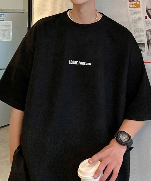 KELVIN(ケルヴァン)の「Center Mark Tee センターマークTシャツ(Tシャツ/カットソー・メンズ・ホワイト/ブラック/グレー・MEDIUM/LARGE)」の17枚目の写真