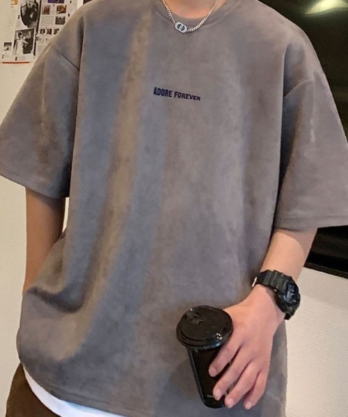 KELVIN(ケルヴァン)の「Center Mark Tee センターマークTシャツ(Tシャツ/カットソー・メンズ・ホワイト/ブラック/グレー・MEDIUM/LARGE)」の6枚目の写真