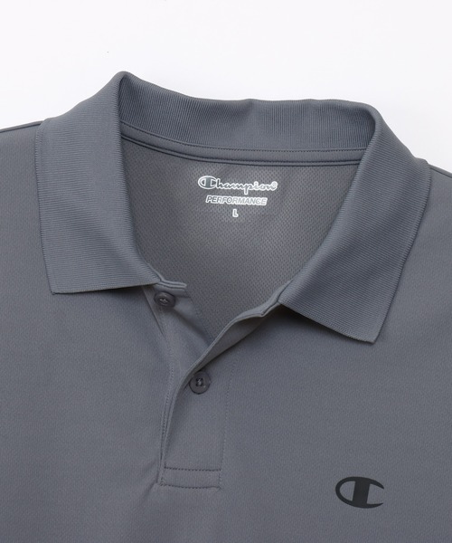 Champion(チャンピオン)の「【Champion/チャンピオン】メンズ スポーツ ポロシャツ(ポロシャツ・メンズ・グレー系その他4・X-LARGE)」の3枚目の写真