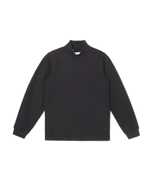 N.HOOLYWOOD TEST PRODUCT EXCHANGE SERVICE(N.ハリウッド テストプロダクト エクスチェンジサービス)の「MOCK NECK LONG SLEEVE T-SHIRT(Tシャツ/カットソー・メンズ・ホワイト/ブラック/ベージュ・36/38/40)」の3枚目の写真