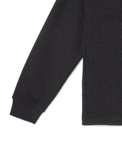 N.HOOLYWOOD TEST PRODUCT EXCHANGE SERVICE(N.ハリウッド テストプロダクト エクスチェンジサービス)の「MOCK NECK LONG SLEEVE T-SHIRT(Tシャツ/カットソー・メンズ・ホワイト/ブラック/ベージュ・36/38/40)」の9枚目の写真