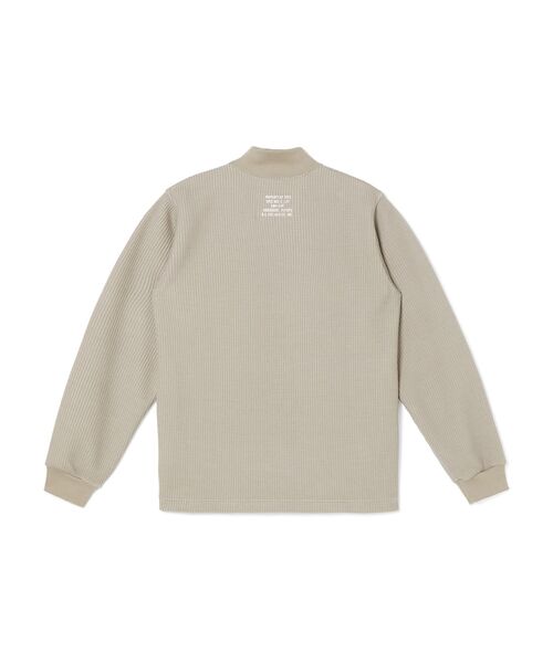 N.HOOLYWOOD TEST PRODUCT EXCHANGE SERVICE(N.ハリウッド テストプロダクト エクスチェンジサービス)の「MOCK NECK LONG SLEEVE T-SHIRT(Tシャツ/カットソー・メンズ・ホワイト/ブラック/ベージュ・36/38/40)」の15枚目の写真