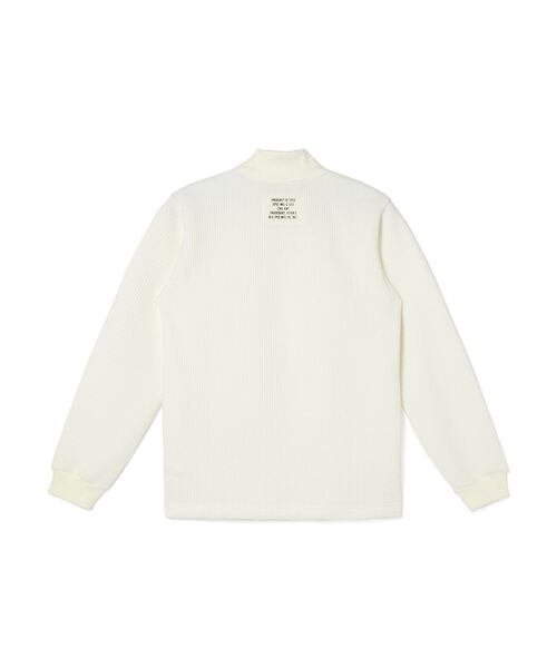N.HOOLYWOOD TEST PRODUCT EXCHANGE SERVICE(N.ハリウッド テストプロダクト エクスチェンジサービス)の「MOCK NECK LONG SLEEVE T-SHIRT(Tシャツ/カットソー・メンズ・ホワイト/ブラック/ベージュ・36/38/40)」の7枚目の写真