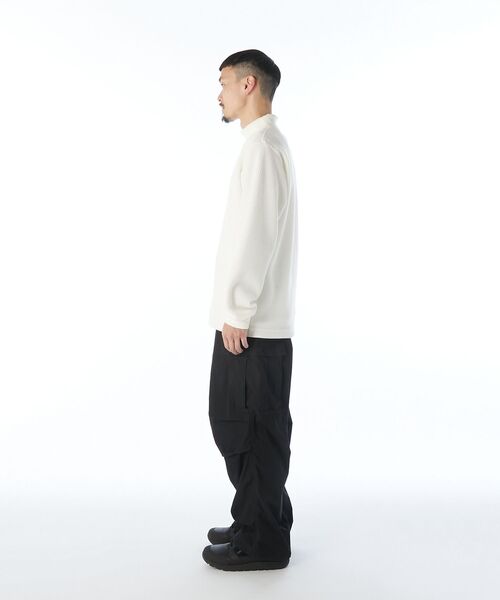 N.HOOLYWOOD TEST PRODUCT EXCHANGE SERVICE(N.ハリウッド テストプロダクト エクスチェンジサービス)の「MOCK NECK LONG SLEEVE T-SHIRT(Tシャツ/カットソー・メンズ・ホワイト/ブラック/ベージュ・36/38/40)」の17枚目の写真