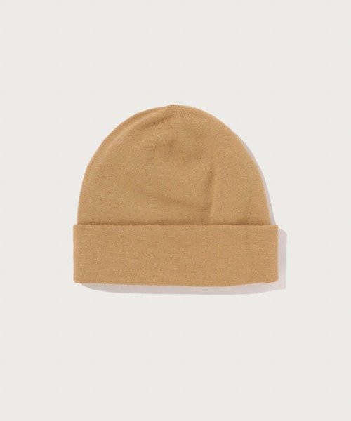 A BATHING APE(アベイシングエイプ)の「APE HEAD ONE POINT KNIT CAP(ニットキャップ/ビーニー・メンズ・ベージュ/ブラック/ネイビー/イエロー/グレー/オリーブ・FREE)」の15枚目の写真