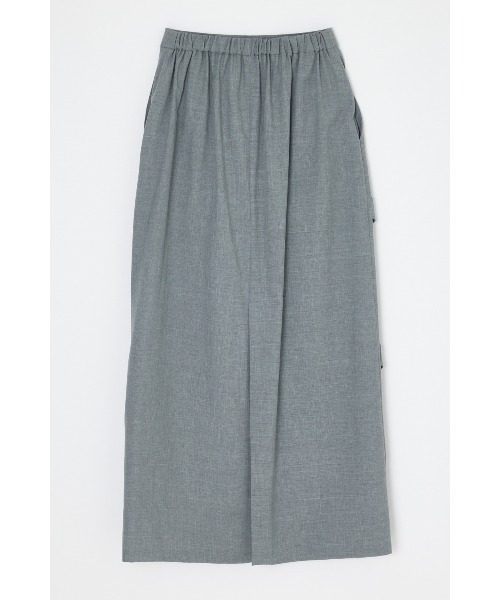nagonstans(ナゴンスタンス)の「pebble cargo skirt(スカート・レディース・杢グレー・SMALL/MEDIUM)」の6枚目の写真