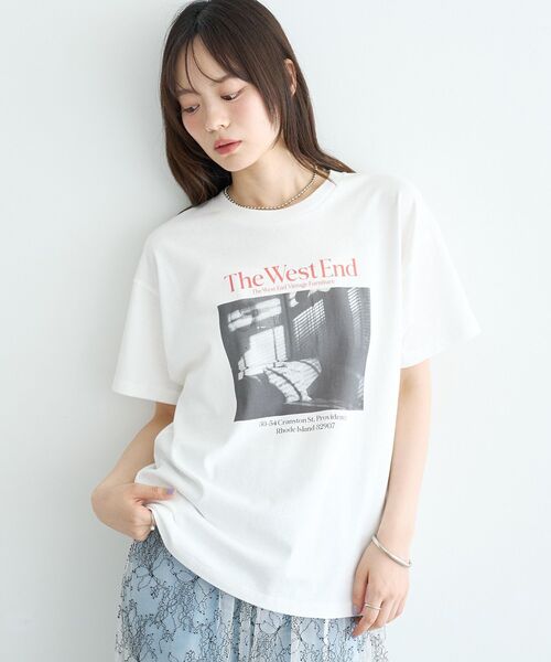 earth music&ecology（アースミュージックアンドエコロジー）の「アソートレギュラーTee（Tシャツ/カットソー・レディース・ホワイト/オフホワイト/イエロー・FREE）」の3枚目の写真