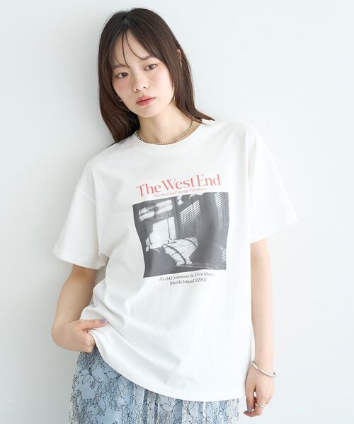 earth music&ecology（アースミュージックアンドエコロジー）の「アソートレギュラーTee（Tシャツ/カットソー・レディース・ホワイト/オフホワイト/イエロー・FREE）」の14枚目の写真