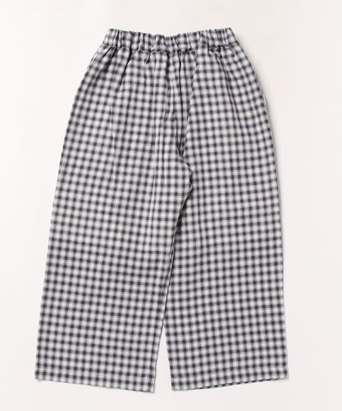 GROOVY COLORS(グルービーカラーズ)の「Cotton Dobby Ombre Plaid Pants(デニムパンツ・キッズ・ネイビー・125cm/115cm)」の2枚目の写真
