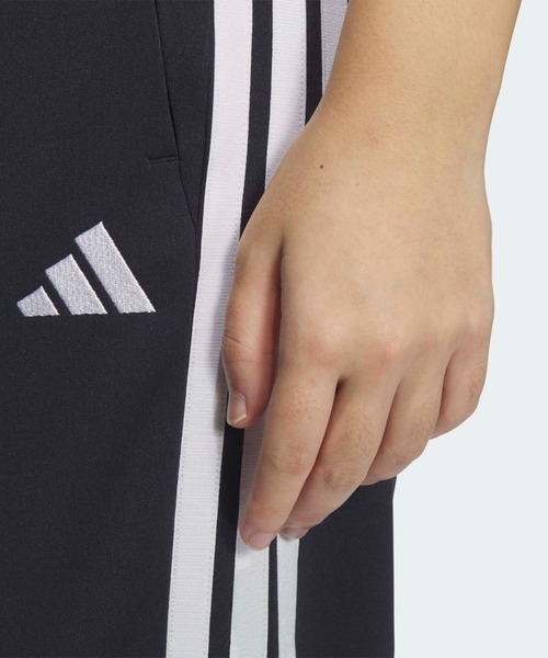 adidas(アディダス)の「スリーストライプス レギュラーフィット ダブルニット トラックパンツ / アディダス adidas(スウェットパンツ・レディース・ブルー・XX-LARGE/MEDIUM/LARGE/X-LARGE/SMALL/X-SMALL)」の4枚目の写真
