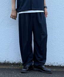 【セットアップ対応】ブラインドクロスバレルパンツ